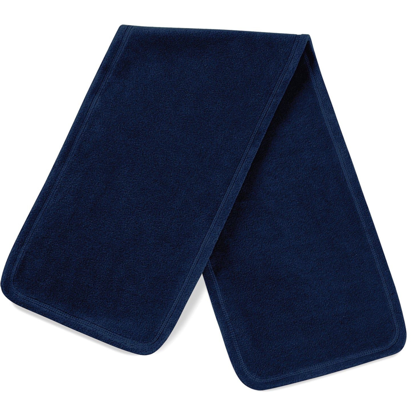 French Navy - Front - Beechfield Unisex Adult Geneva Suprafleece Scarf