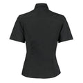 Black - Back - Kustom Kit Womens-Ladies Tailored Business Shirt