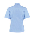 Light Blue - Back - Kustom Kit Womens-Ladies Tailored Business Shirt