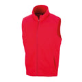Red - Front - Result Core Unisex Adult Microfleece Gilet