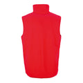 Red - Back - Result Core Unisex Adult Microfleece Gilet