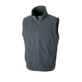 Charcoal - Front - Result Core Unisex Adult Microfleece Gilet