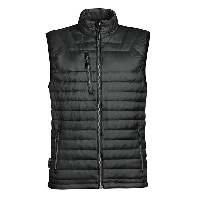 Black-Charcoal - Front - Stormtech Mens Gravity Thermal Body Warmer