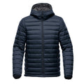 Navy-Graphite - Front - Stormtech Mens Stavanger Thermal Padded Jacket