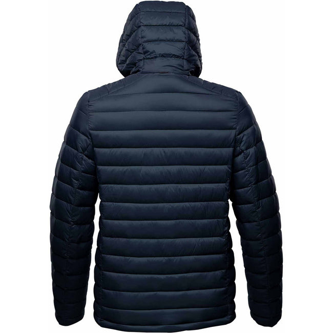 Navy-Graphite - Back - Stormtech Mens Stavanger Thermal Padded Jacket