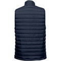 Navy-Graphite - Back - Stormtech Mens Stavanger Thermal Vest