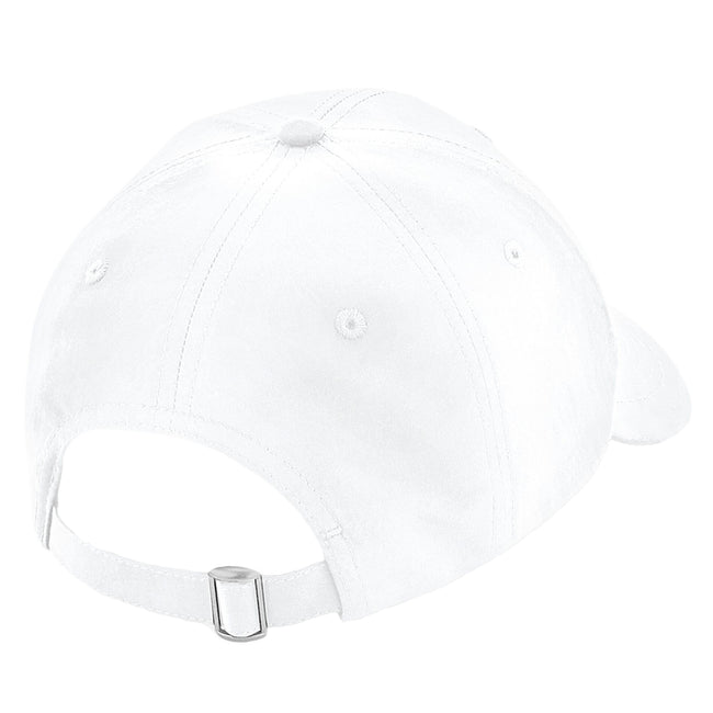White - Back - Beechfield Unisex Adult Pro-Style Recycled Cap