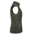 Dark Olive - Side - Russell Womens-Ladies Nano Padded Body Warmer