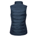French Navy - Back - Russell Womens-Ladies Nano Padded Body Warmer
