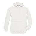 White - Front - B&C Childrens-Kids Hoodie