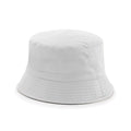Black-Light Grey - Back - Beechfield Unisex Adult Reversible Bucket Hat