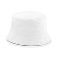 French Navy-White - Back - Beechfield Unisex Adult Reversible Bucket Hat