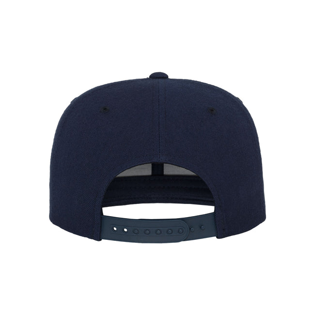 Navy - Back - Flexfit Unisex Adult Classic Snapback Cap