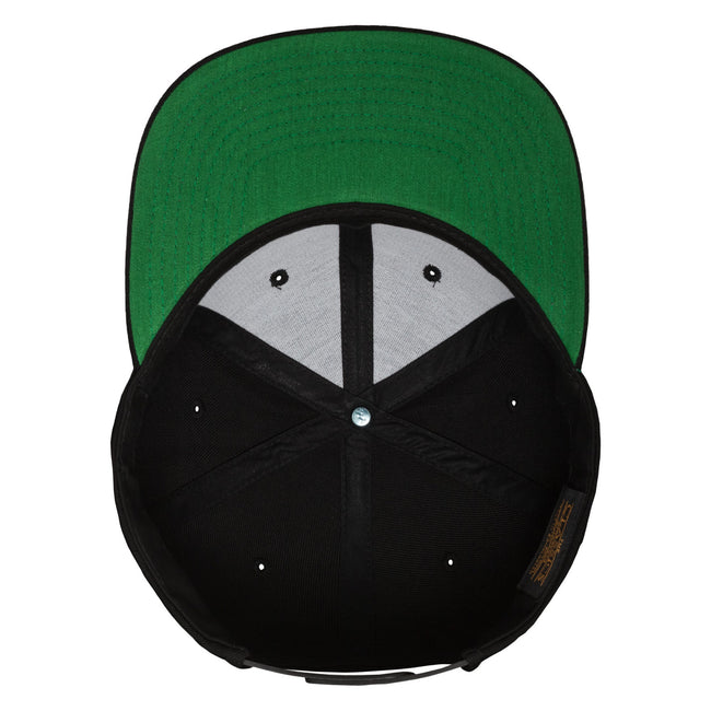 Black - Side - Flexfit Unisex Adult Classic Snapback Cap