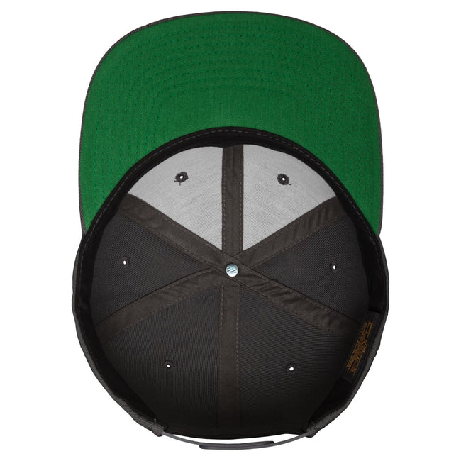Dark Grey - Side - Flexfit Unisex Adult Classic Snapback Cap