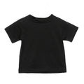 Black - Front - Bella + Canvas Baby Jersey T-Shirt