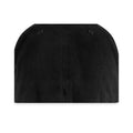 Black - Side - Beechfield Unisex Adult Pro Stretch Flat Peak Cap