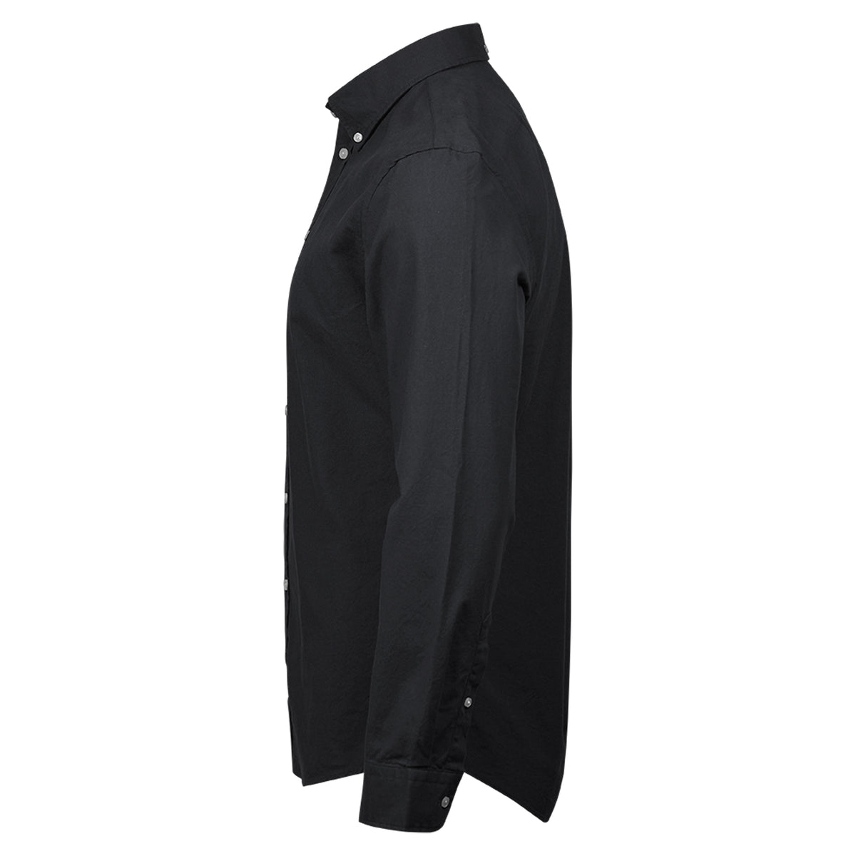 Black - Side - Tee Jays Mens Perfect Oxford Shirt