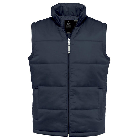 Navy Blue - Front - B&C Mens Body Warmer
