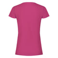 Fuchsia - Back - Fruit of the Loom Womens-Ladies T-Shirt