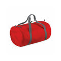 Classic Red - Front - Bagbase Barrel Packaway Duffle Bag
