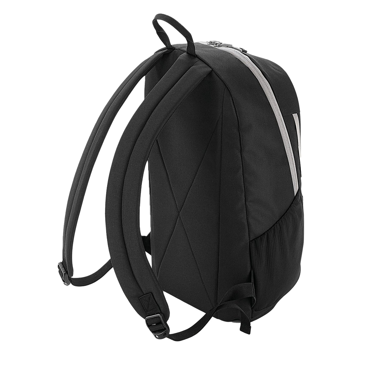 Black-Light Grey - Back - Bagbase Urban Backpack