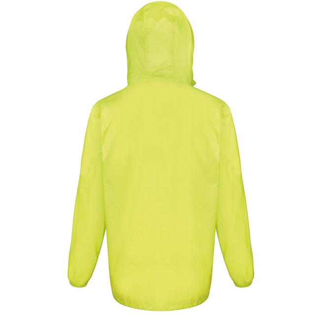 Lime-Royal Blue - Back - Result Mens Lightweight Packaway Jacket