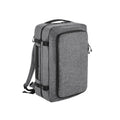 Grey Marl - Front - Bagbase Escape Carry-On Backpack