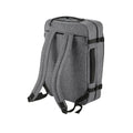 Grey Marl - Back - Bagbase Escape Carry-On Backpack