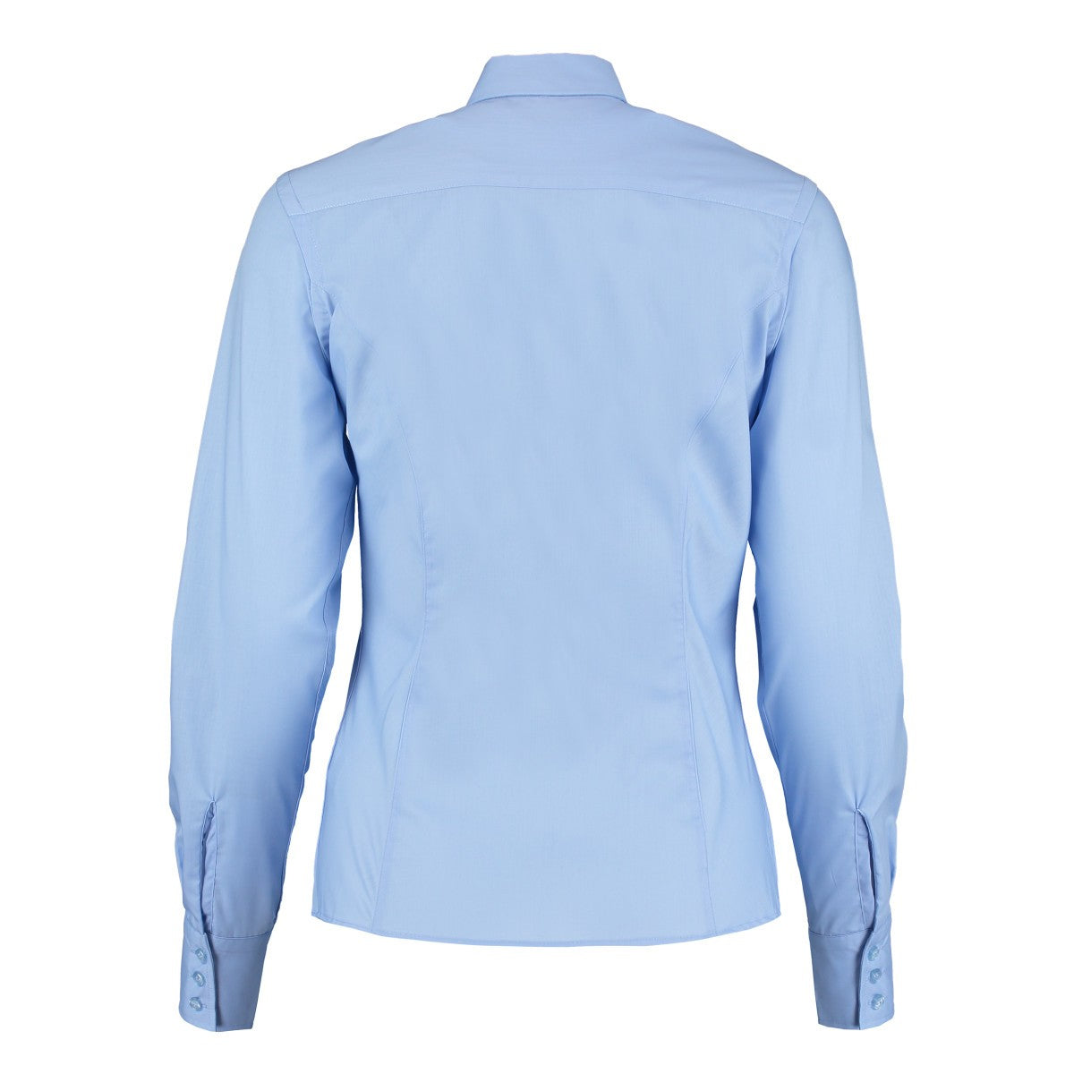 Light Blue - Back - Kustom Kit Womens-Ladies Tailored Formal Shirt