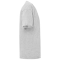 Heather Grey - Side - Fruit Of The Loom Childrens-Kids Iconic T-Shirt