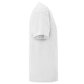 White - Side - Fruit Of The Loom Childrens-Kids Iconic T-Shirt
