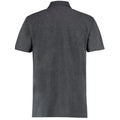 Dark Grey - Back - Kustom Kit Mens Polo Shirt