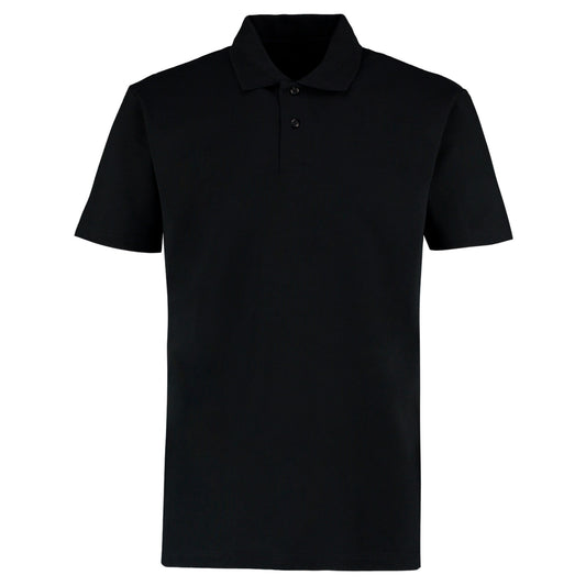Black - Front - Kustom Kit Mens Polo Shirt