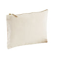 Natural - Front - Westford Mill Canvas Toiletry Bag