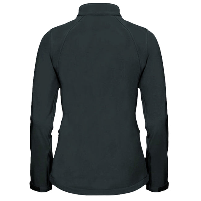 Titanium - Back - Jerzees Colours Ladies Water Resistant & Windproof Soft Shell Jacket