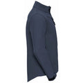French Navy - Side - Russell Mens Water Resistant & Windproof Softshell Jacket
