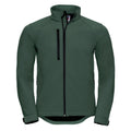 Bottle Green - Front - Russell Mens Water Resistant & Windproof Softshell Jacket