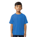 Royal Blue - Front - Gildan Childrens-Kids Midweight Soft Touch T-Shirt