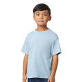 Light Blue - Front - Gildan Childrens-Kids Midweight Soft Touch T-Shirt