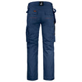 Navy-Black - Back - Jobman Mens Craftsman Trousers