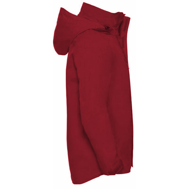 Classic Red - Side - Jerzees Colours Mens Premium Hydraplus 2000 Water Resistant Jacket