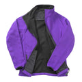 Purple-Black - Side - Result Core Mens Printable Soft Shell Jacket