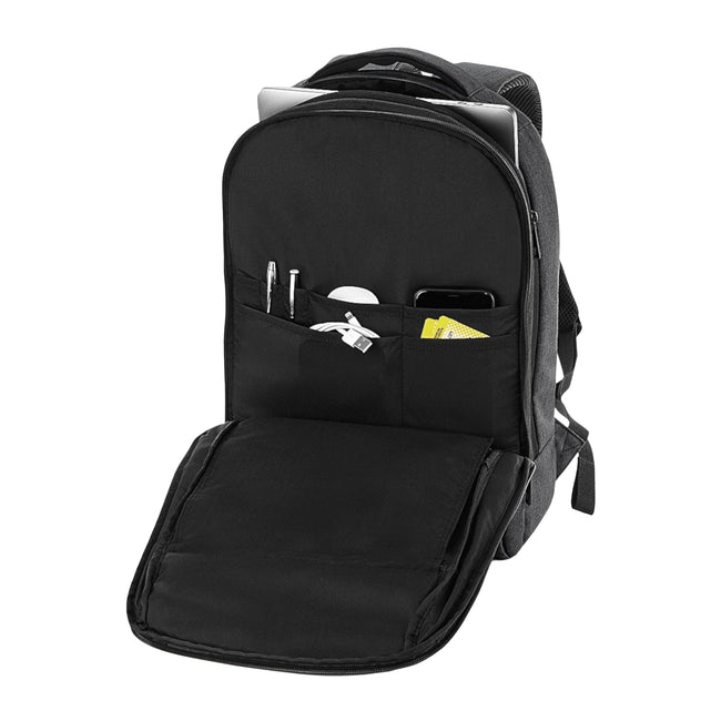 Granite Marl - Side - Quadra Q-tech Charge Convertible Backpack