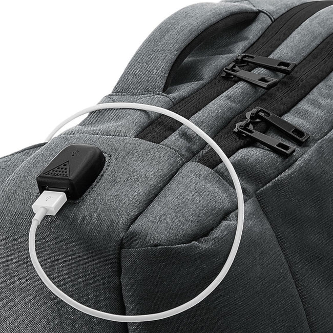 Granite Marl - Lifestyle - Quadra Q-tech Charge Convertible Backpack