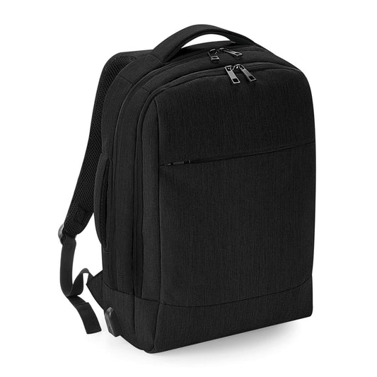 Black - Front - Quadra Q-tech Charge Convertible Backpack