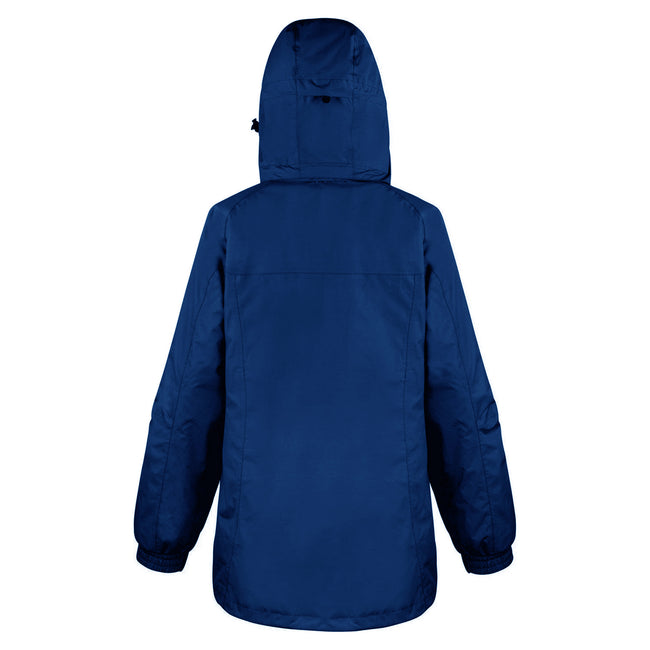 Navy-Black - Back - Result Womens-Ladies Journey 3 in 1 Jacket