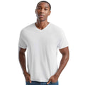 White - Front - Fruit of the Loom Mens Original V Neck T-Shirt
