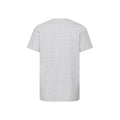 Heather Grey - Back - Fruit Of The Loom Childrens-Kids Original T-Shirt