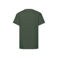 Bottle Green - Back - Fruit Of The Loom Childrens-Kids Original T-Shirt